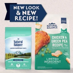 Natural Balance Pet Foods Limited Ingredient Grain Free Dry Cat Food Green Pea & Chicken 10-lb