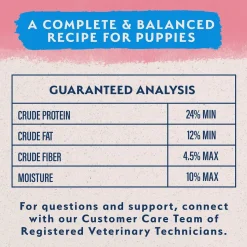 Natural Balance Pet Foods Limited Ingredient Puppy Dry Food Salmon & Brown Rice 24-lb