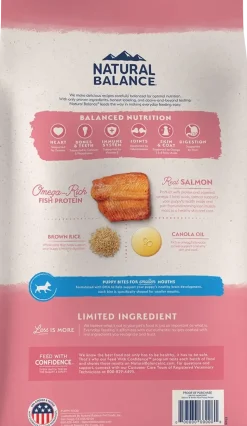 Natural Balance Pet Foods Limited Ingredient Puppy Dry Food Salmon & Brown Rice 24-lb