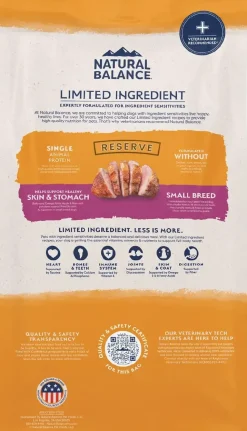 Natural Balance Pet Foods Limited Ingredient Reserve Grain Free Small Breed Dry Dog Food Duck & Potato 4-lb