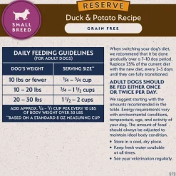 Natural Balance Pet Foods Limited Ingredient Reserve Grain Free Small Breed Dry Dog Food Duck & Potato 4-lb