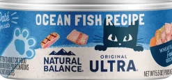 Natural Balance Pet Foods Original Ultra Canned Cat Food Ocean Fish 5.5-oz