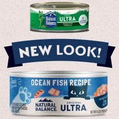 Natural Balance Pet Foods Original Ultra Canned Cat Food Ocean Fish 5.5-oz