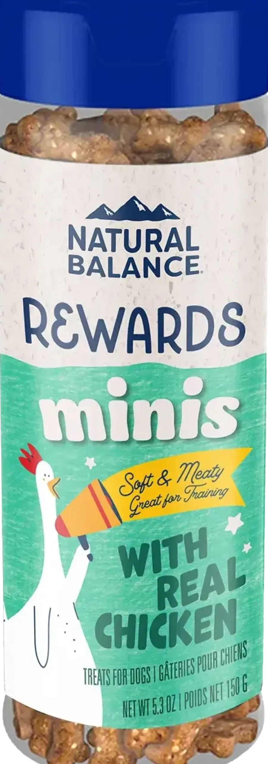 Natural Balance Pet Foods Rewards Minis Soft & Meaty Dog Treats Chicken 5.3-oz