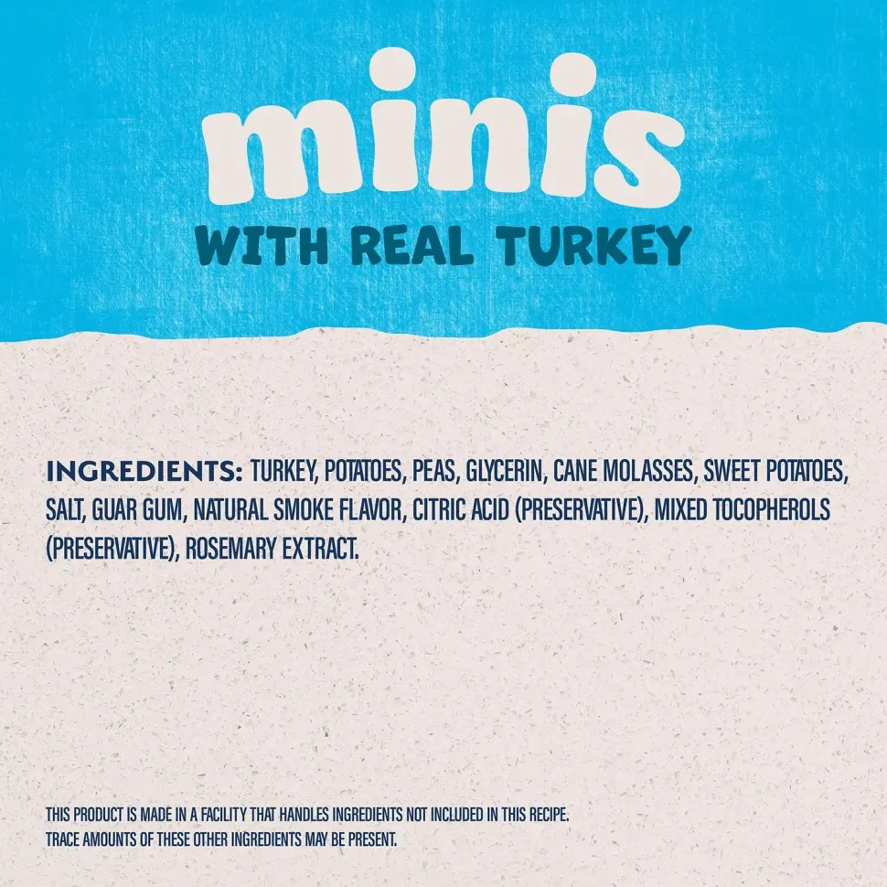 Natural Balance Pet Foods Rewards Minis Soft & Meaty Dog Treats Turkey 5.3-oz