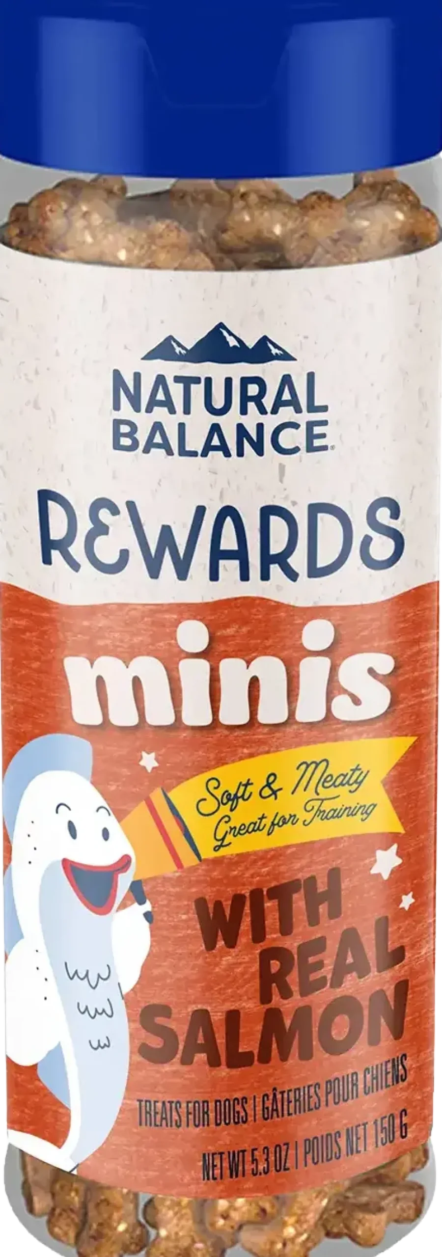 Natural Balance Pet Foods Rewards Minis Soft & Meaty Dog Treats Salmon 5.3-oz