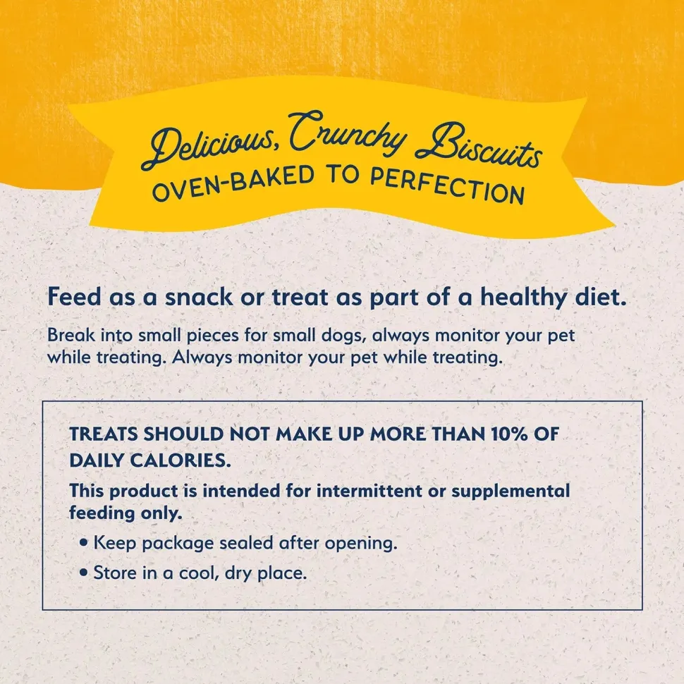 Natural Balance Pet Foods Rewards Crunchy Biscuits Dog Treats Duck 14-oz