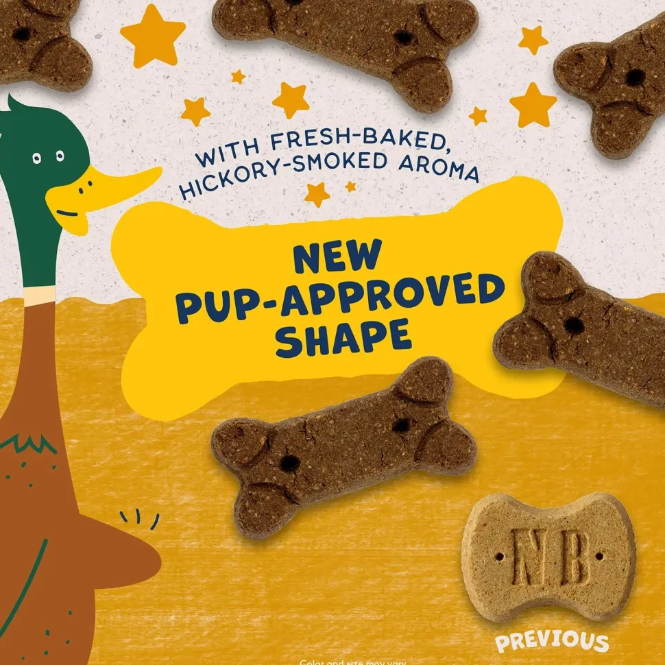 Natural Balance Pet Foods Rewards Crunchy Biscuits Dog Treats Duck 14-oz