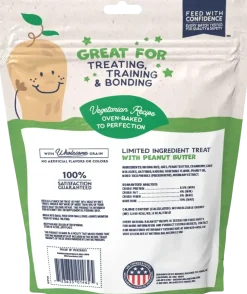 Natural Balance Pet Foods Rewards Bite-Size Crunchy Biscuits Small Breed Dog Treats Peanut Butter 8-oz