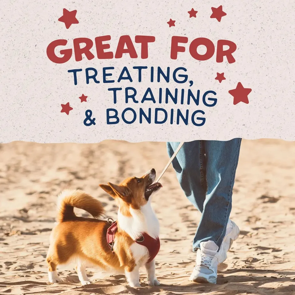 Natural Balance Pet Foods Rewards Bite-Size Crunchy Biscuits Small Breed Dog Treats Bison 8-oz