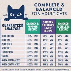 Natural Balance Ultra Platefulls Chicken Morsels in Gravy Adult Wet Cat Food Variety Pack 3-oz Pouches 12 Count