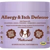 Natural Dog Company Allergy & Itch Defense Chews Supplement for Dogs 90 Count
