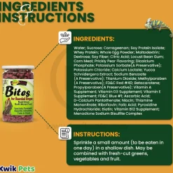 Nature Zone Bearded Dragons Bites Gel Food 9-oz