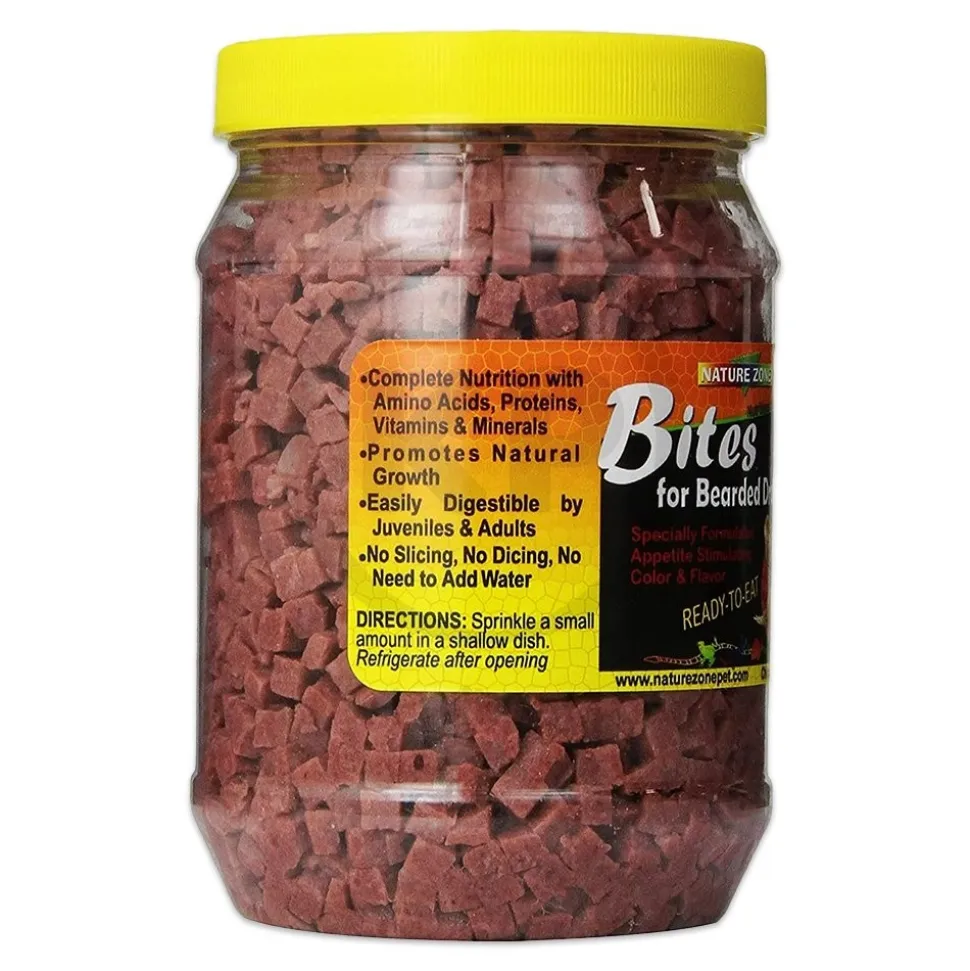 Nature Zone Bearded Dragons Bites Gel Food 24-oz
