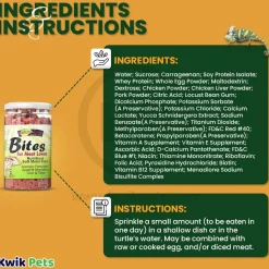 Nature Zone Bites for Meat-Lovers Reptiles Gel Food 9-oz