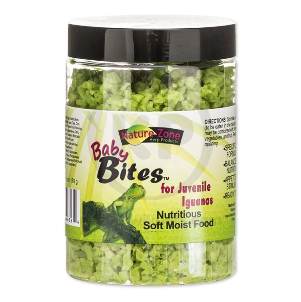 Nature Zone Juvenile Iguana Baby Bites Gel Food 6-oz