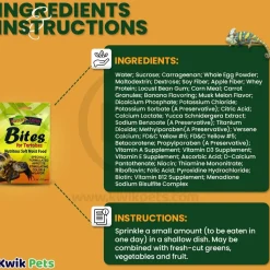 Nature Zone Tortoise Nutri Bites Gel Food 2-oz