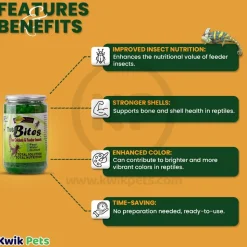 Nature Zone Total Bites with Spirulina for Crickets and Feeder Insects 24-oz
