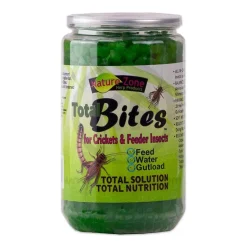 Nature Zone Total Bites with Spirulina for Crickets and Feeder Insects 24-oz