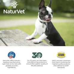 NaturVet Advanced Probiotic & Enzymes Powder for Dogs & Cats 8-oz