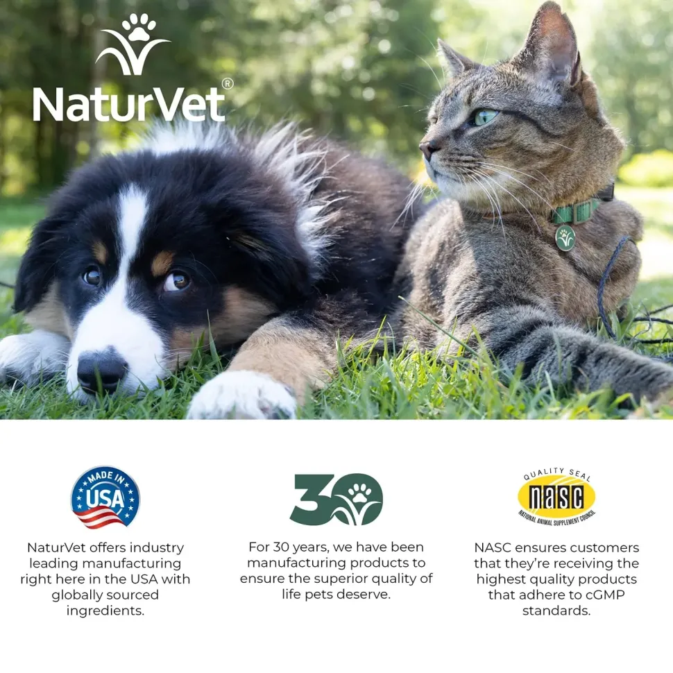 NaturVet All-in-One Daily Essentials Powder for Dogs & Cats 13-oz