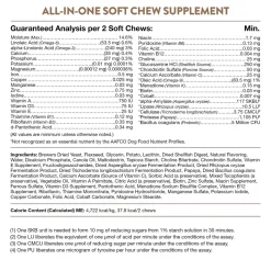 NaturVet All-in-One Soft Chews for Dogs 120 Count 16.9-oz