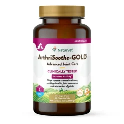 NaturVet ArthriSoothe-GOLD Level 3 Time Release Chewable Tablets for Dogs & Cats 90 Count 15.8-oz