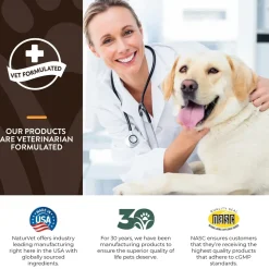 NaturVet Breed Specific Toy & Small Breeds Soft Chew Supplement for Dogs 60 Count 4.6-oz