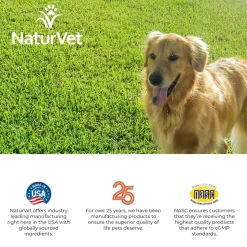 NaturVet GrassSaver Dogs Chewable Wafers 300 Count 21-oz