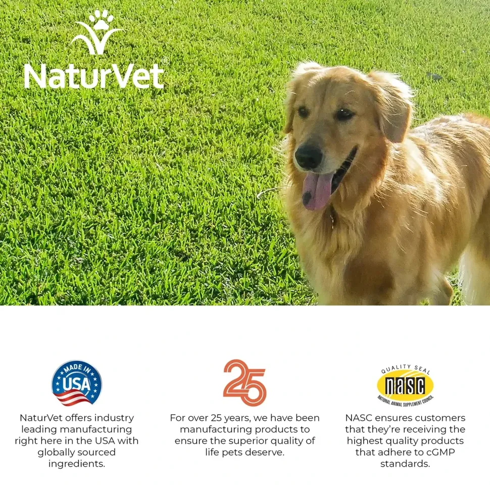 NaturVet GrassSaver Soft Chews for Dogs 120 Count 8.46-oz