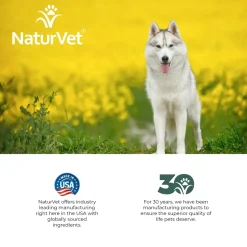 NaturVet Hemp Deodorizing Shampoo for Dogs 16-oz