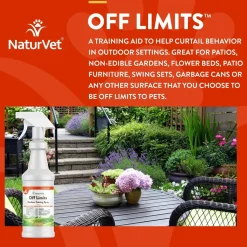 NaturVet Off Limits Training Spray for Dogs & Cats 32-oz