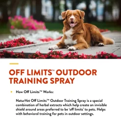 NaturVet Off Limits Training Spray for Dogs & Cats 32-oz
