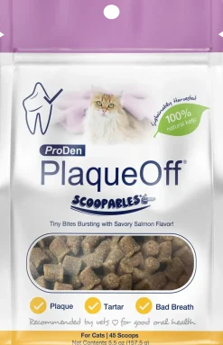NaturVet ProDen PlaqueOff Scoopables Cat Dental Treats 45 Count 5.5-oz