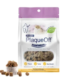 NaturVet ProDen PlaqueOff Scoopables Cat Dental Treats 45 Count 5.5-oz