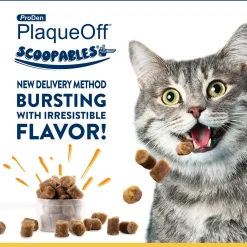 NaturVet ProDen PlaqueOff Scoopables Cat Dental Treats 45 Count 5.5-oz