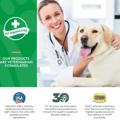 NaturVet Scoopables Advanced Probiotics & Enzymes for Dogs 45 Count 11-oz