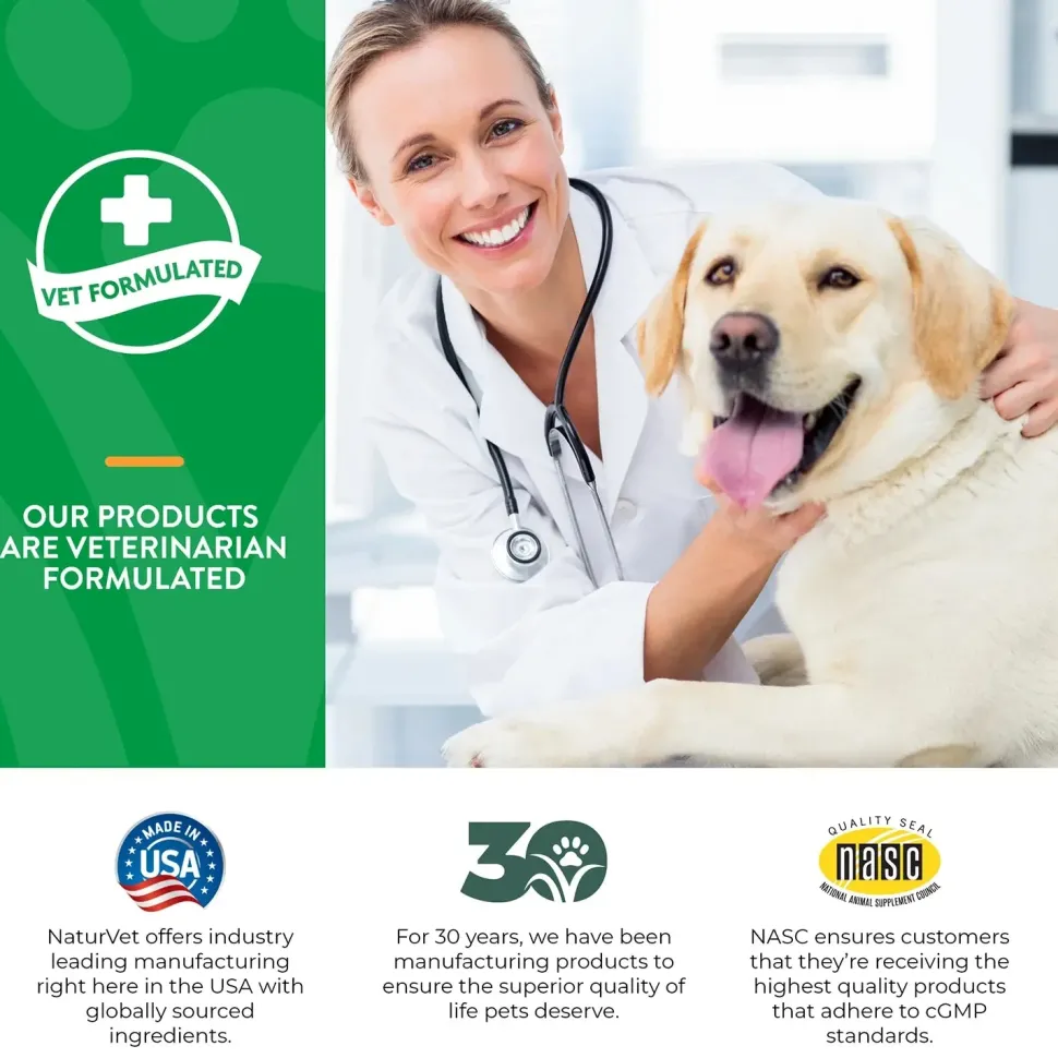 NaturVet Scoopables Advanced Probiotics & Enzymes for Dogs 45 Count 11-oz