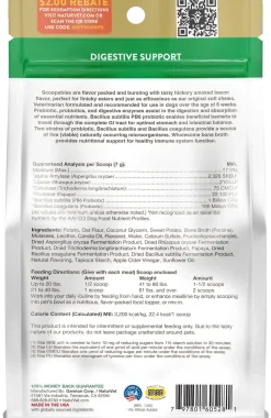 NaturVet Scoopables Advanced Probiotics & Enzymes for Dogs 45 Count 11-oz