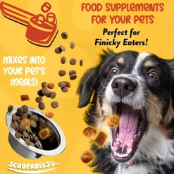 NaturVet Scoopables Advanced Probiotics & Enzymes for Dogs 45 Count 11-oz