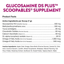 NaturVet Scoopables Glucosamine DS Plus Level 2 Moderate Joint Care Supplement for Dogs 45 Count 11-oz