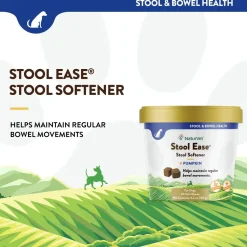NaturVet Stool Ease Soft Chews for Dogs 40 Count 4.2-oz