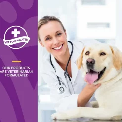 NaturVet VitaPet Senior Daily Vitamins Plus Glucosamine Soft Chews for Dogs 60 Count 6.3-oz