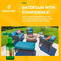 NaturVet Yard Odor Eliminator Ready To Use 32-oz