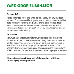 NaturVet Yard Odor Eliminator Ready To Use 32-oz