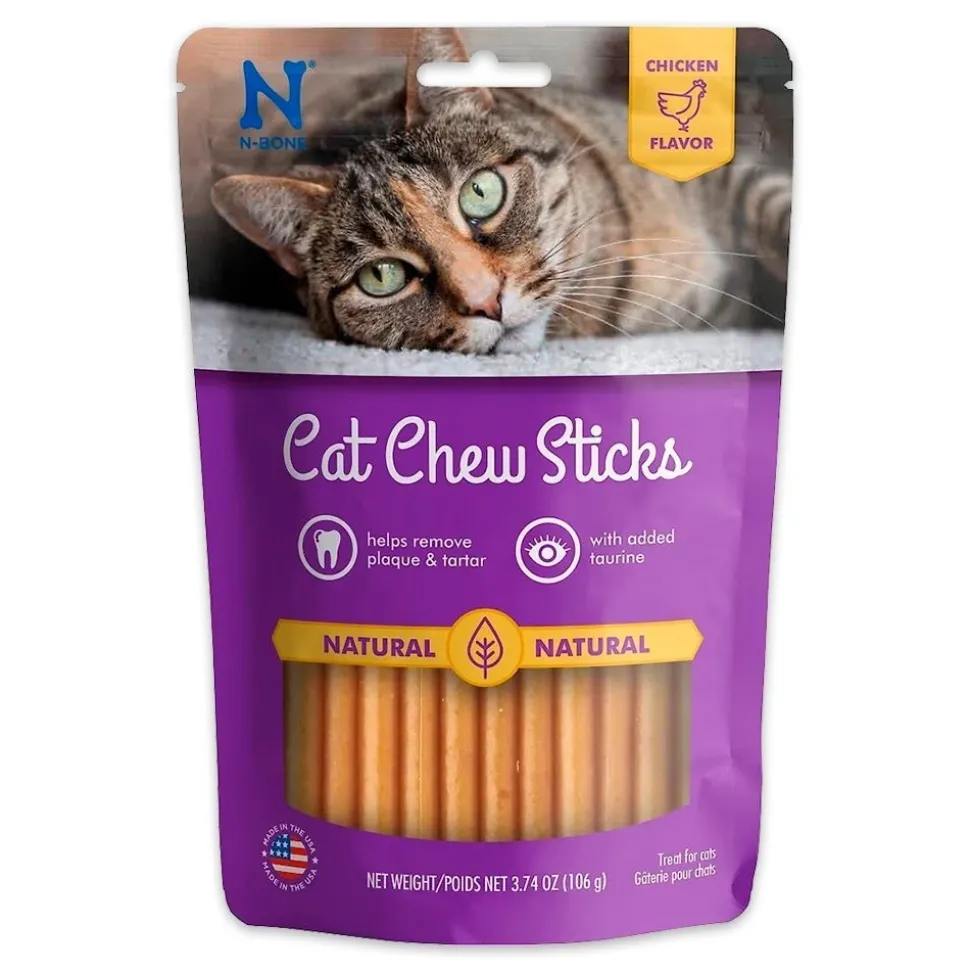 N-Bone Cat Chew Sticks Chicken 3.74-oz