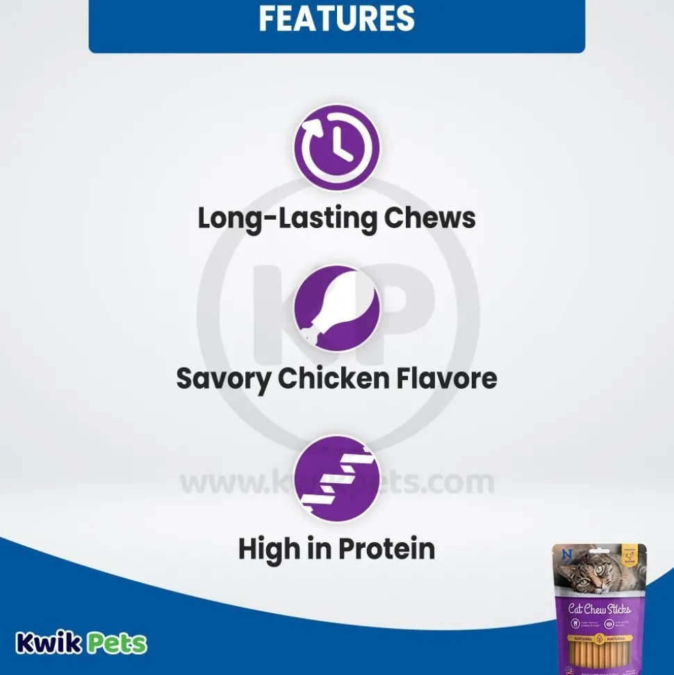 N-Bone Cat Chew Sticks Chicken 3.74-oz