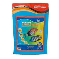 New Life Spectrum Color Enhancing Tropical Fish Food 2mm - 2.5mm Medium 600g