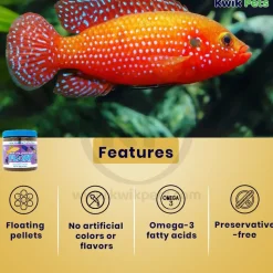 New Life Spectrum Float Pellets Fish Food Regular 4.23-oz