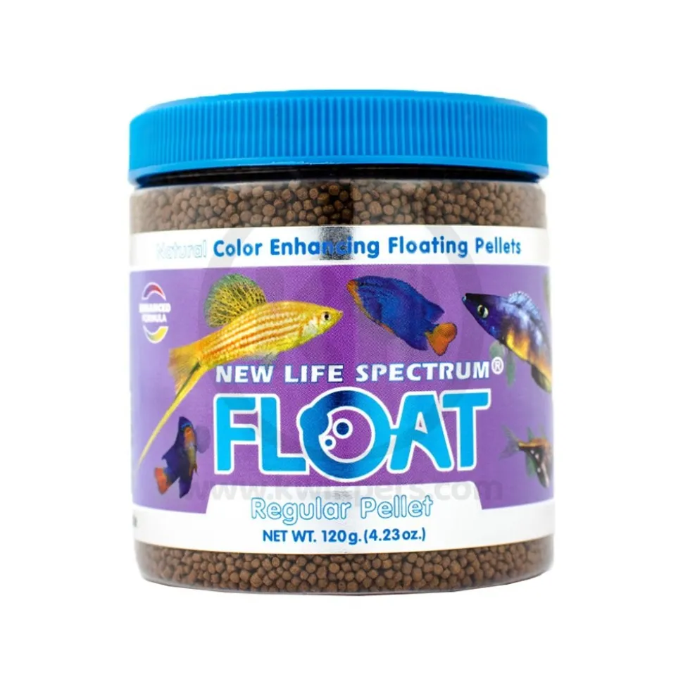 New Life Spectrum Float Pellets Fish Food Regular 4.23-oz